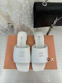Picture of Miumiu Slippers _SKUMiuMiusz35-405CJX0601247